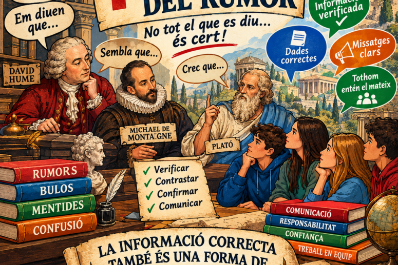 Dinàmica contra rumors al Cicle d’Educació Infantil