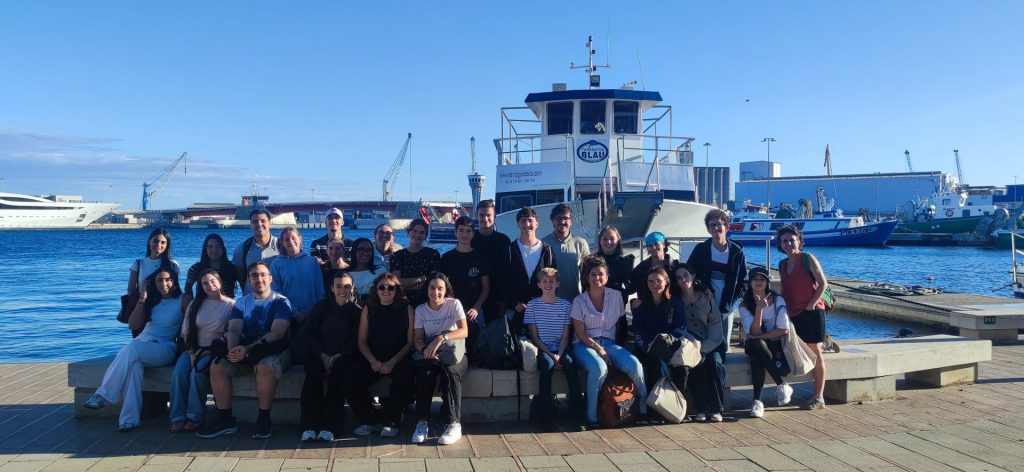 Alumnat francès i de l'institut durant la mobilitat Erasmus+ entre Tarragona i Vienne